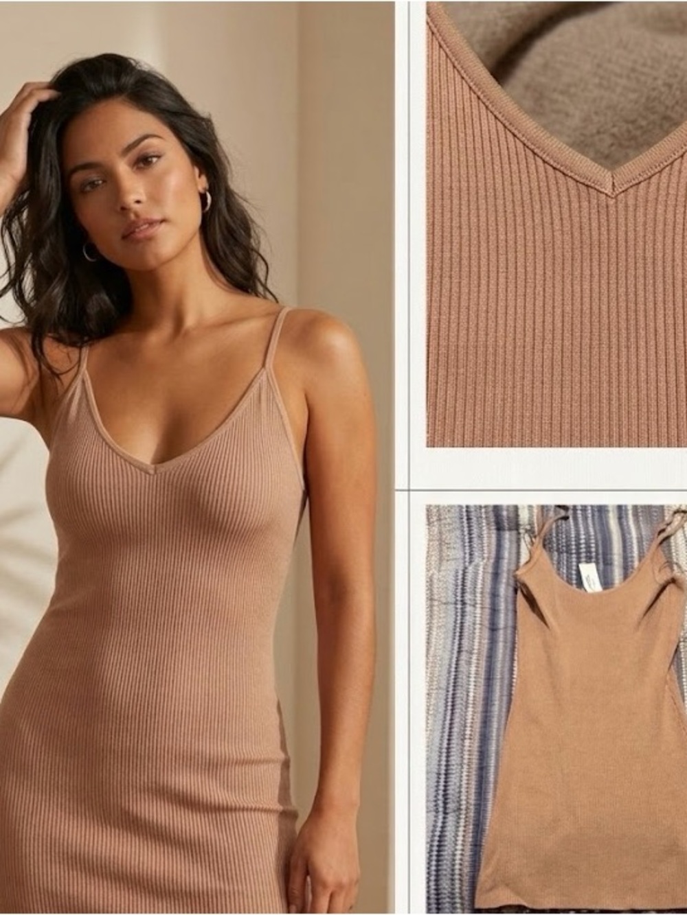 NWT RSQ Tan Mini Dress